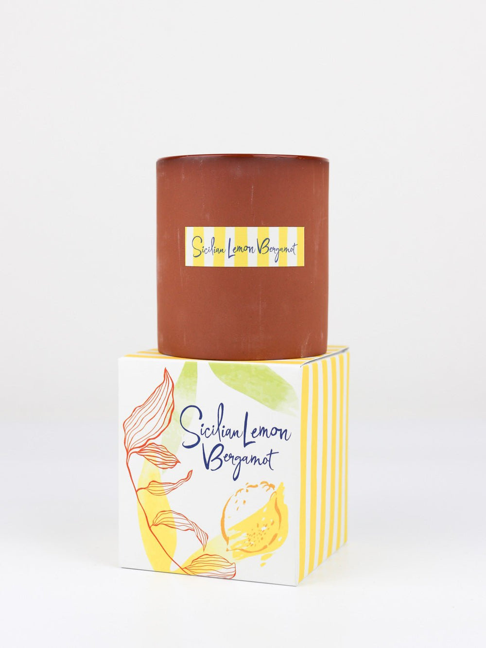 Sicilian Lemon Bergamot Boxed Candle - Heyday