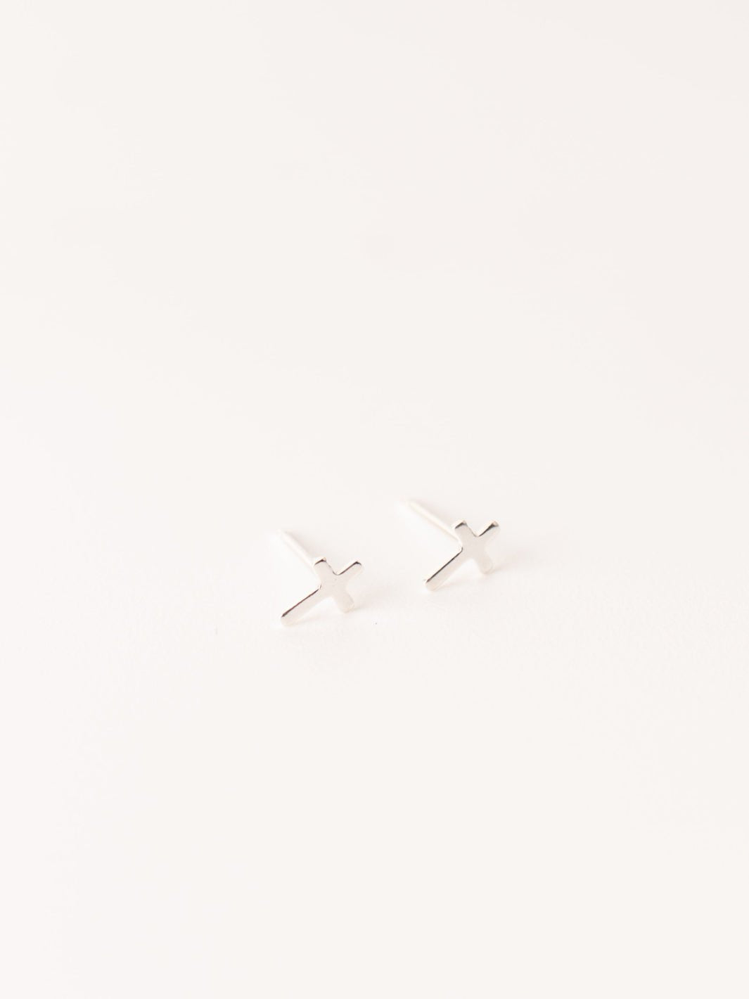 Silver Cross Earrings - Heyday