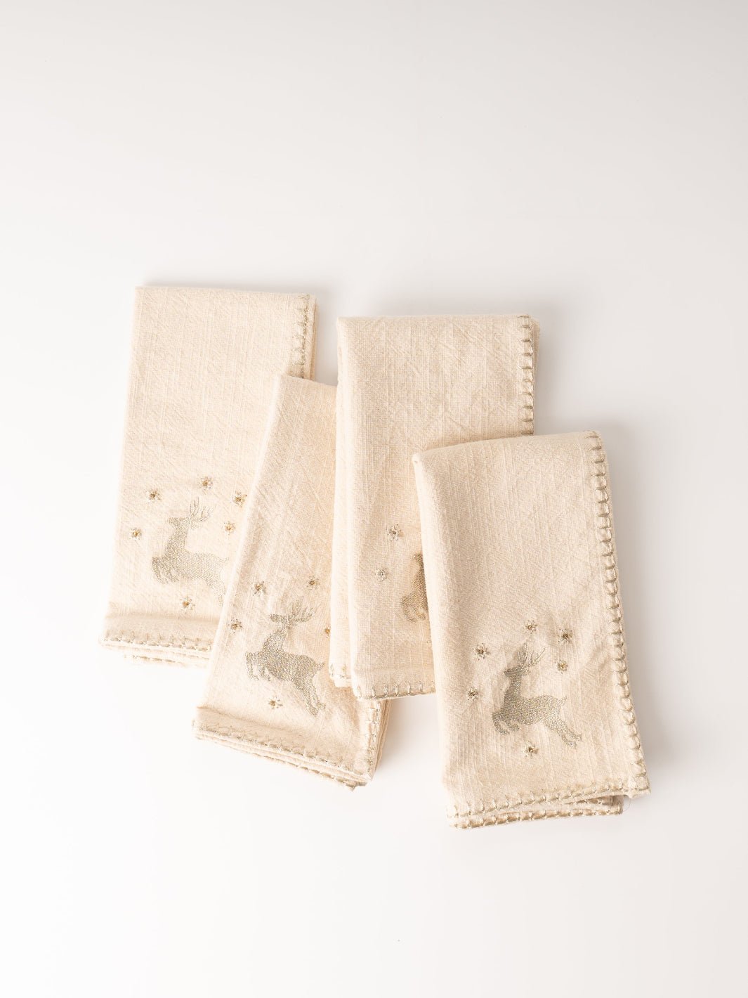 Silver Deer Napkin Set - Heyday