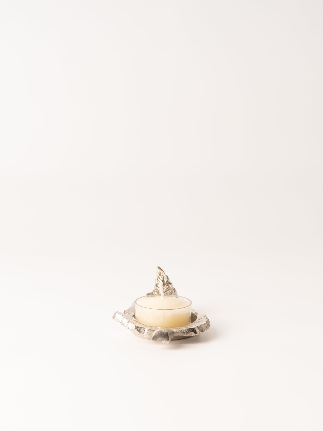 Silver Leaf Tealight Holder - Heyday