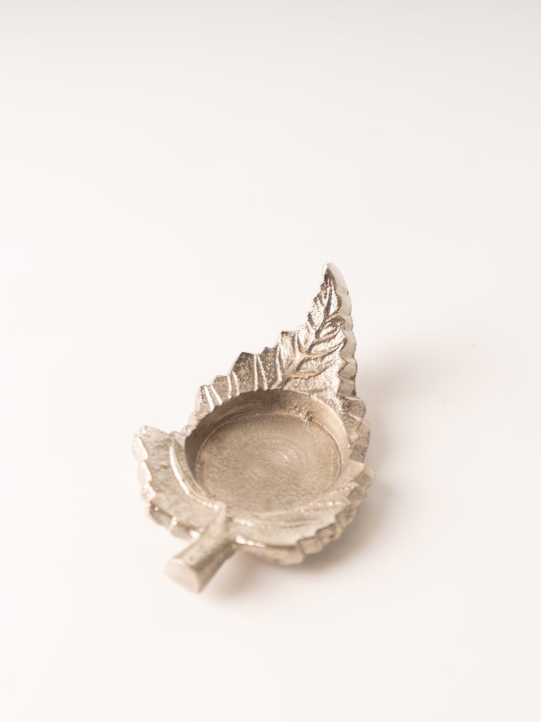 Silver Leaf Tealight Holder - Heyday