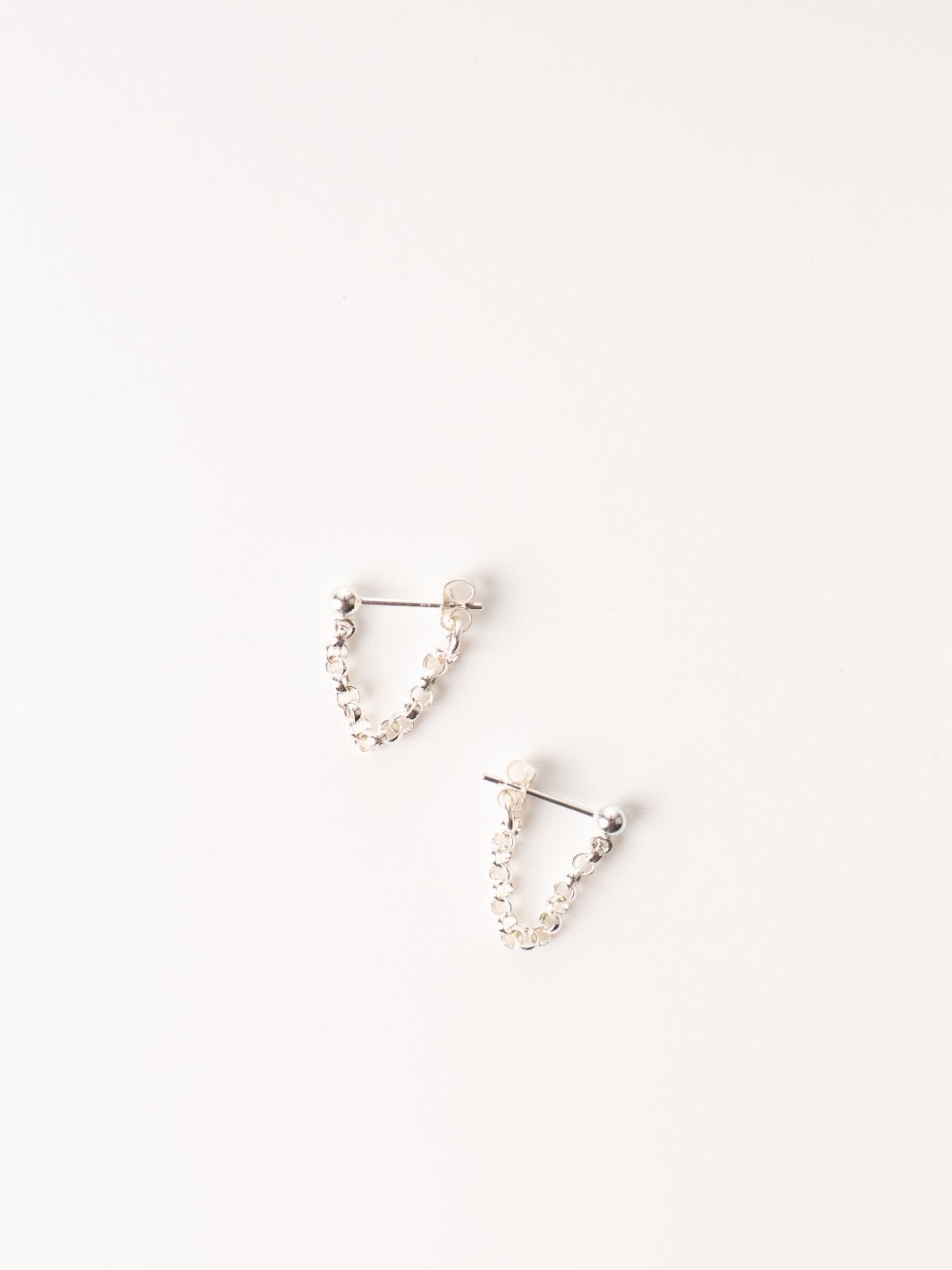 Silver Mini Annex Earrings - Heyday