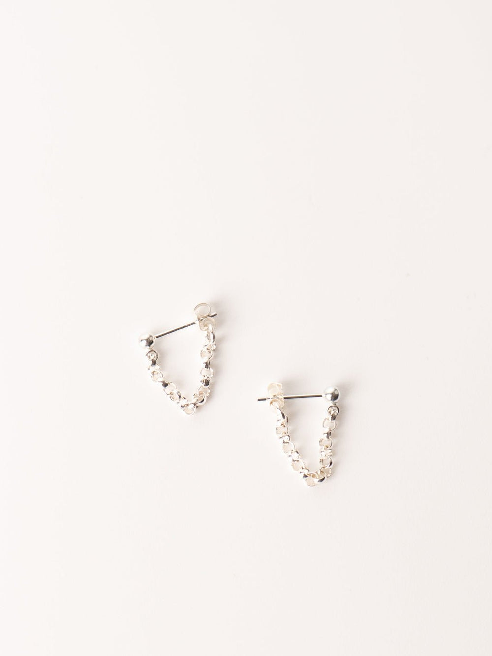 Silver Mini Annex Earrings - Heyday