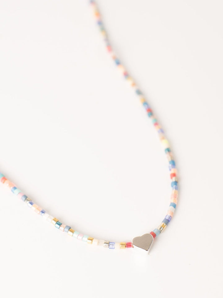 Silver Sweetheart Heart Necklace - Heyday