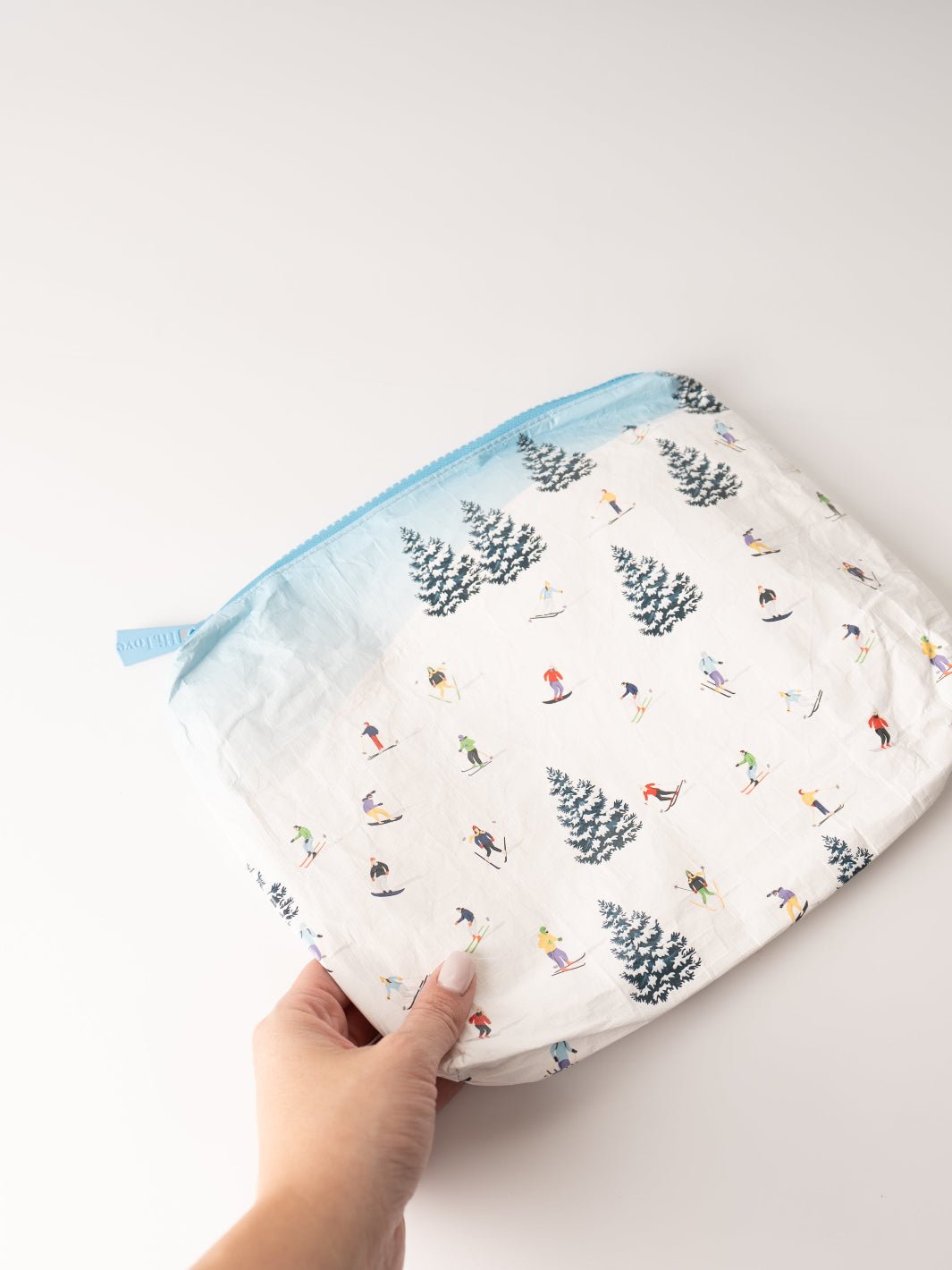 Ski Day Large Zipper Pouch - Heyday
