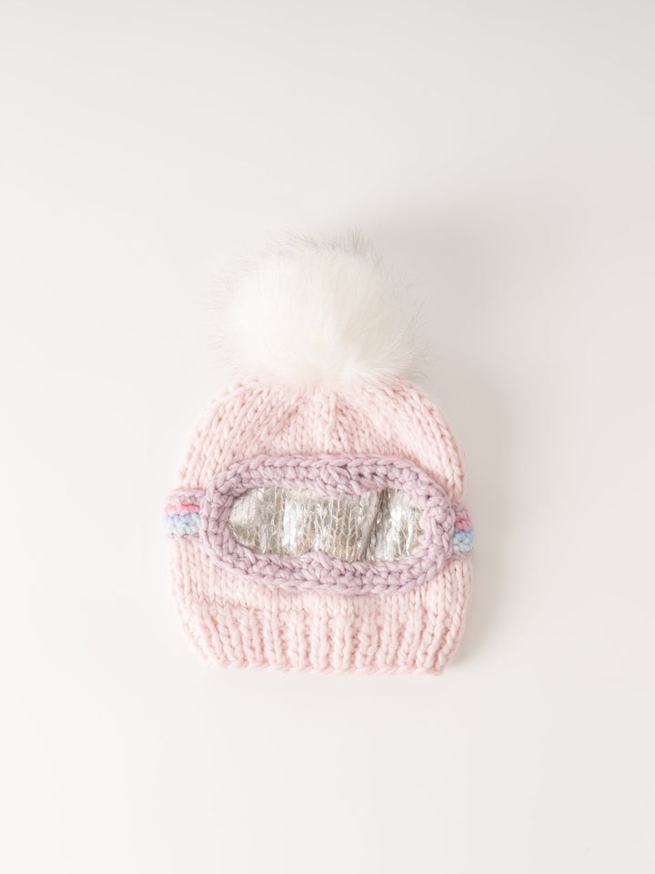 Ski Goggle Beanie Pink - Heyday