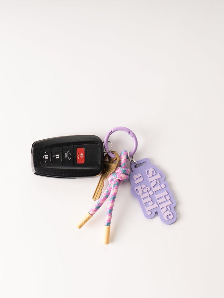 Ski Like a Girl Alpenglow Bag Charm - Heyday