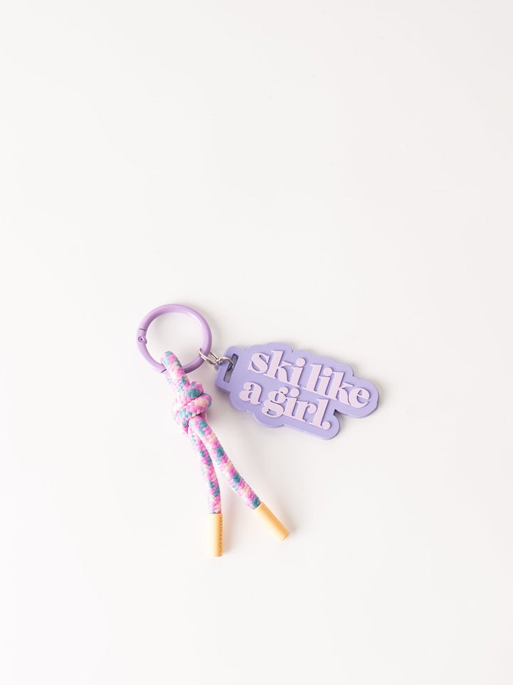 Ski Like a Girl Alpenglow Bag Charm - Heyday
