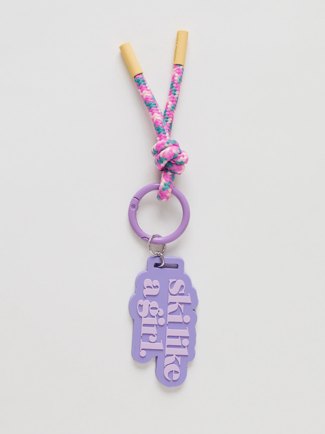 Ski Like a Girl Alpenglow Bag Charm - Heyday
