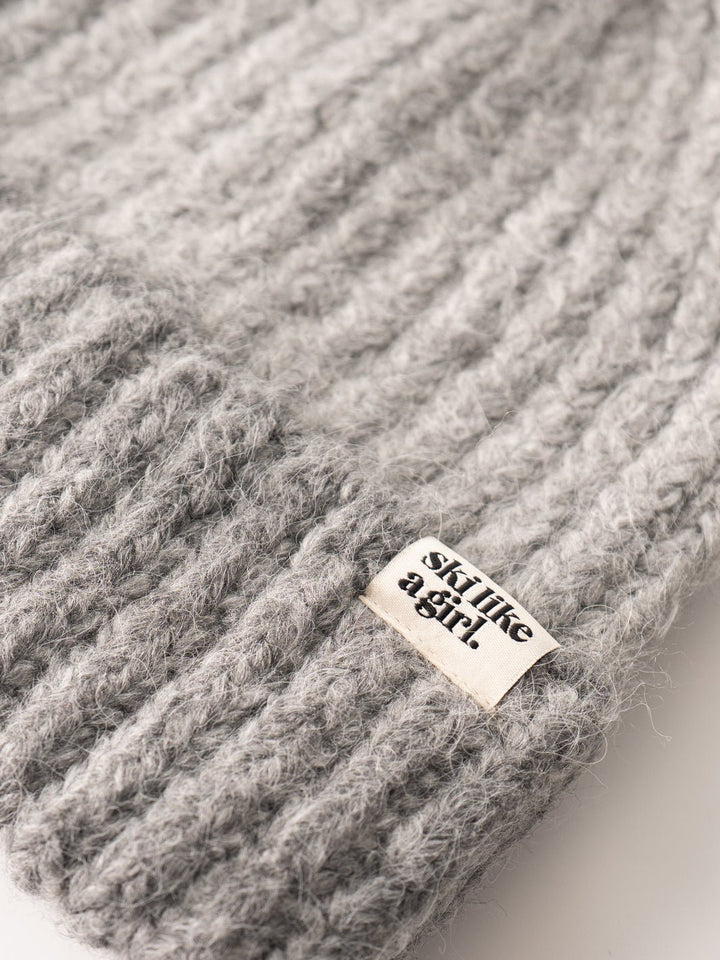 Ski Like a Girl Apres Heather Beanie - Heyday