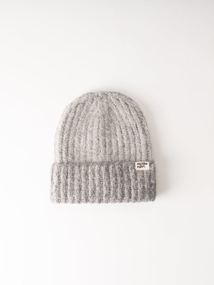 Ski Like a Girl Apres Heather Beanie - Heyday