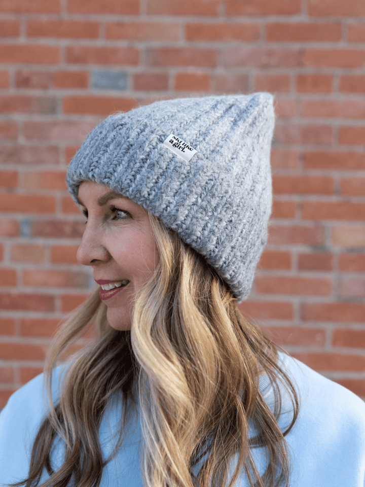 Ski Like a Girl Apres Heather Beanie - Heyday