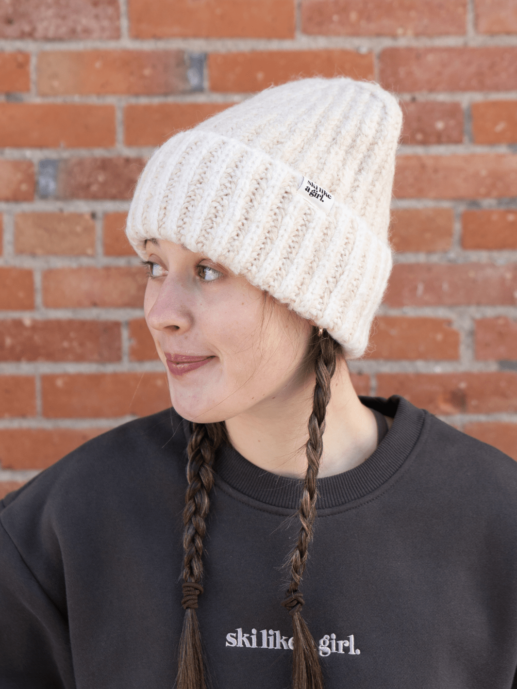 Ski Like a Girl Apres Powder Beanie - Heyday