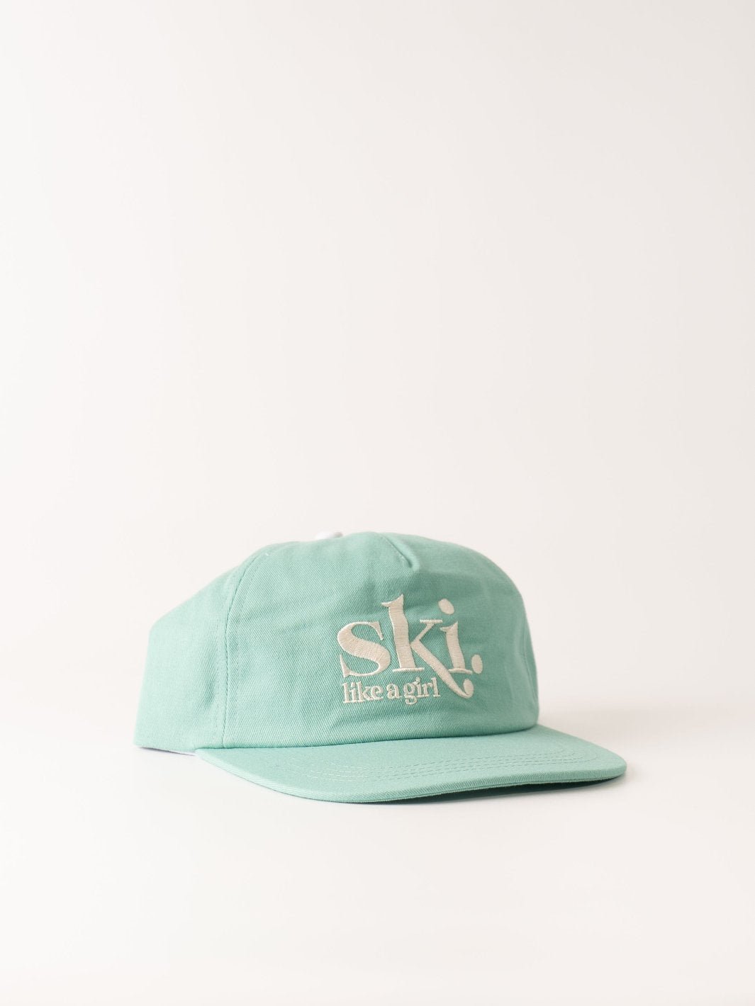 Ski Like A Girl Aqua Hat - Heyday