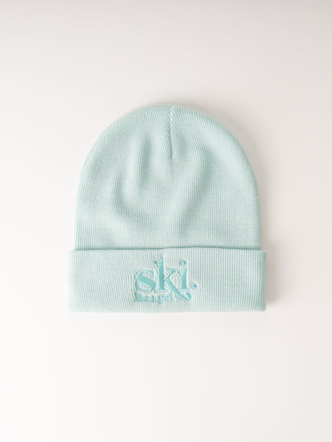 Ski Like a Girl Arctic Aqua Après Beanie - Heyday