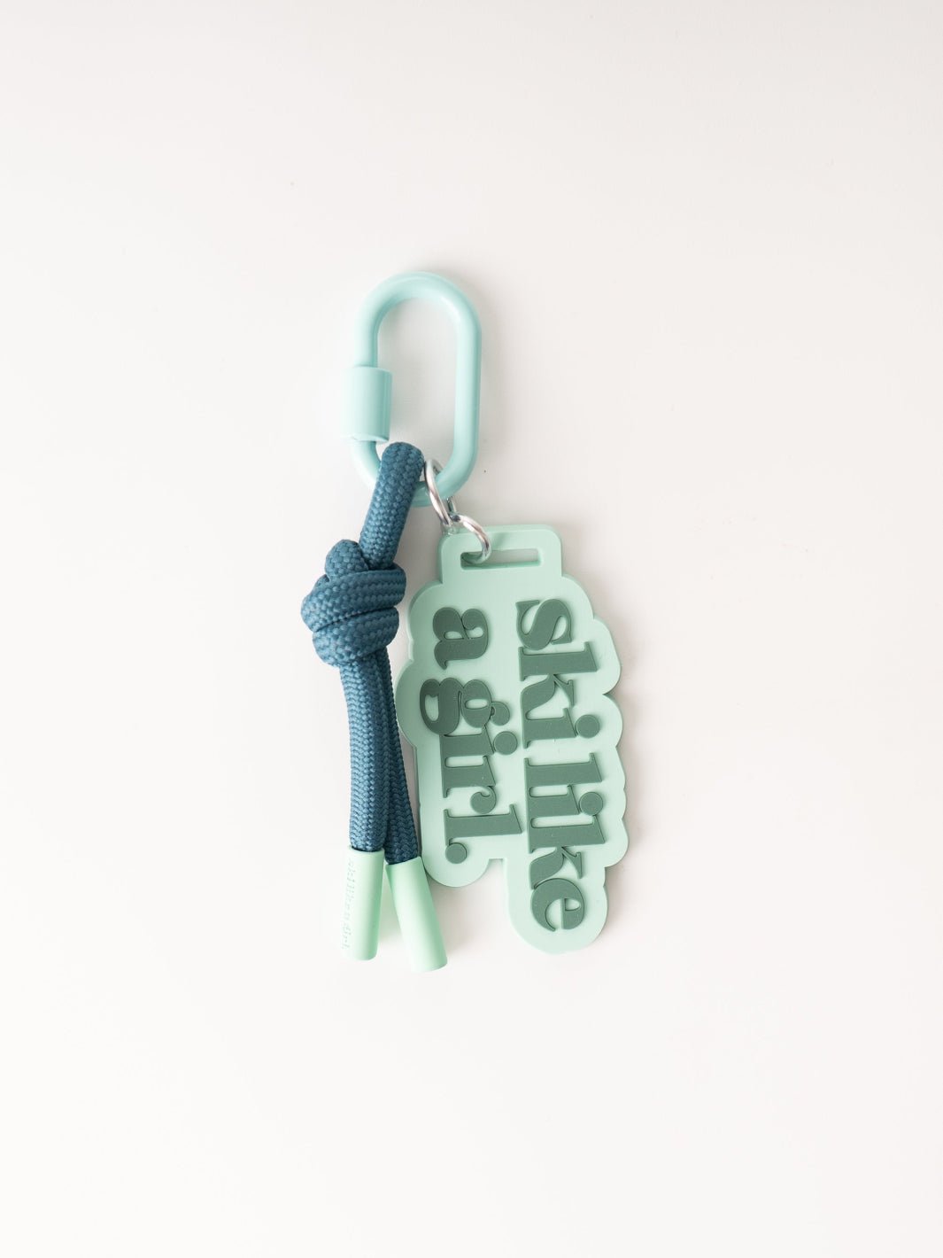 Ski Like a Girl Glacier Bag Charm - Heyday