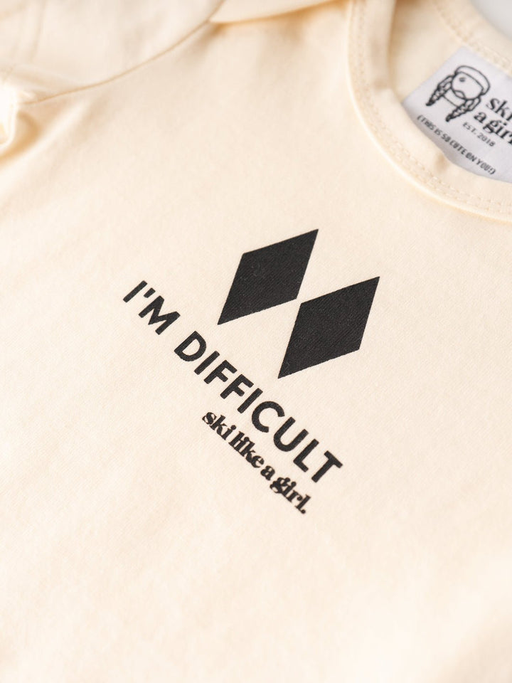 Ski Like A Girl I'm Difficult Onesie - Heyday