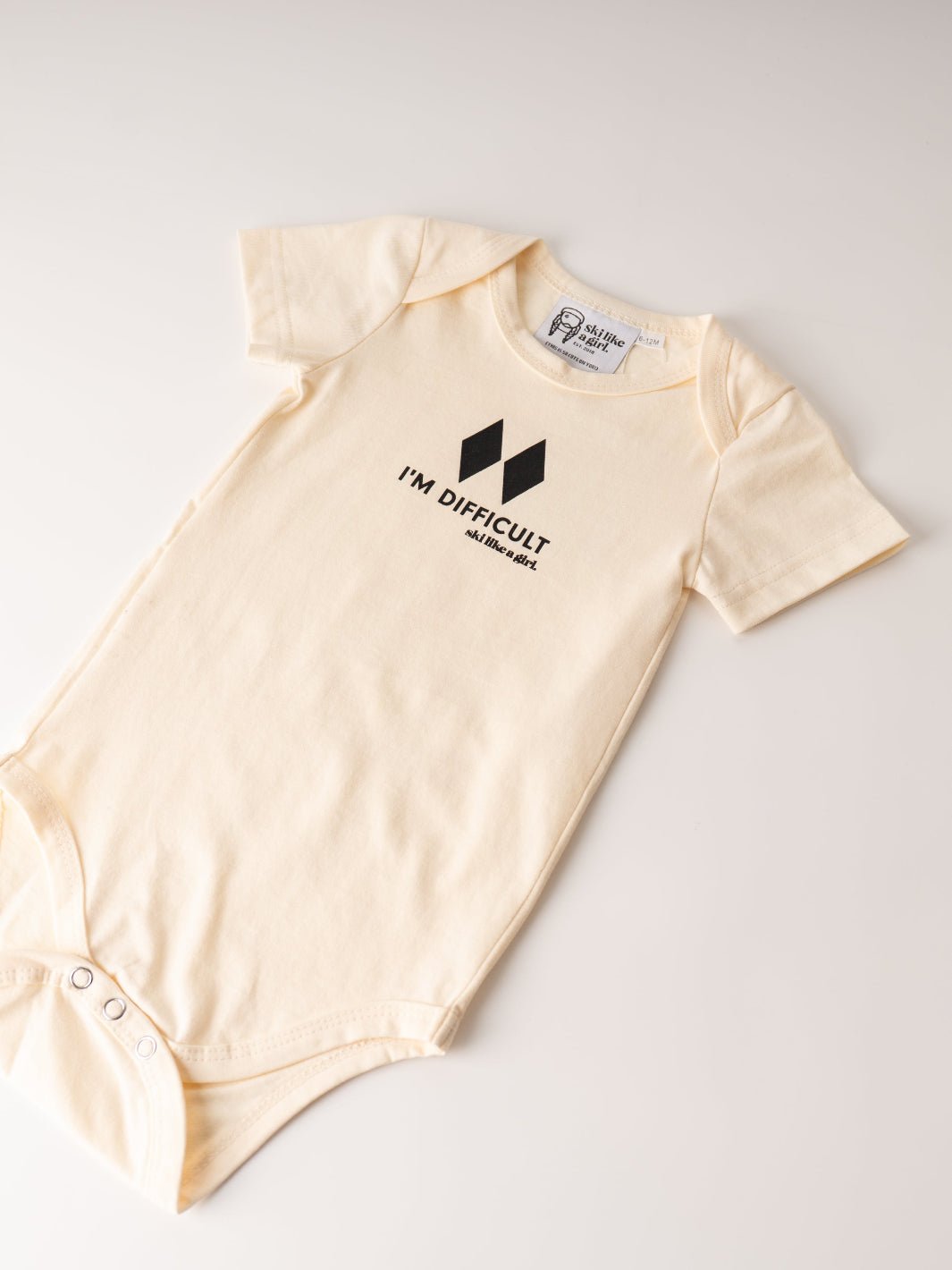 Ski Like A Girl I'm Difficult Onesie - Heyday
