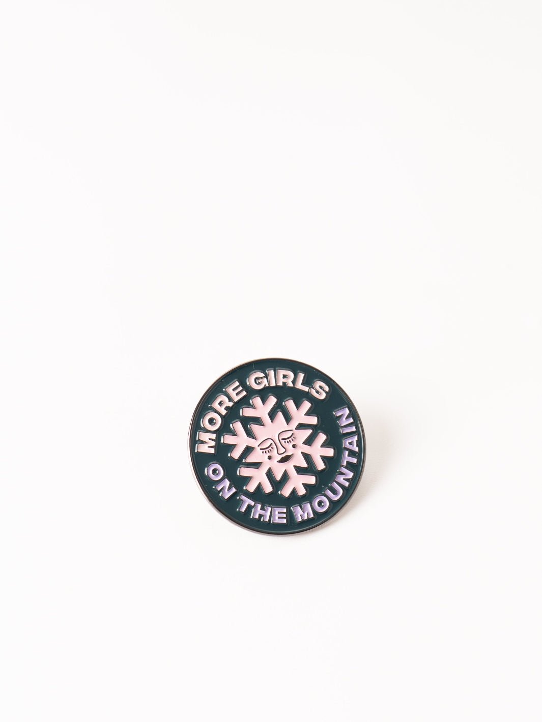 Ski Like a Girl More Girls On The Mountain Pin - Heyday