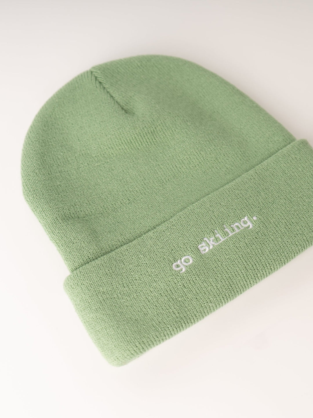 Ski Like a Girl Sage Go Skiing Beanie - Heyday