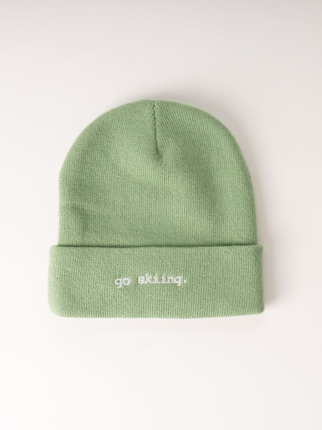 Ski Like a Girl Sage Go Skiing Beanie - Heyday