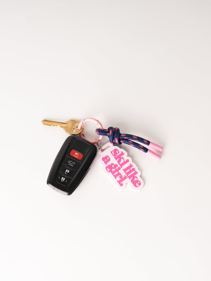 Ski Like a Girl Ski Laps Bag Charm - Heyday