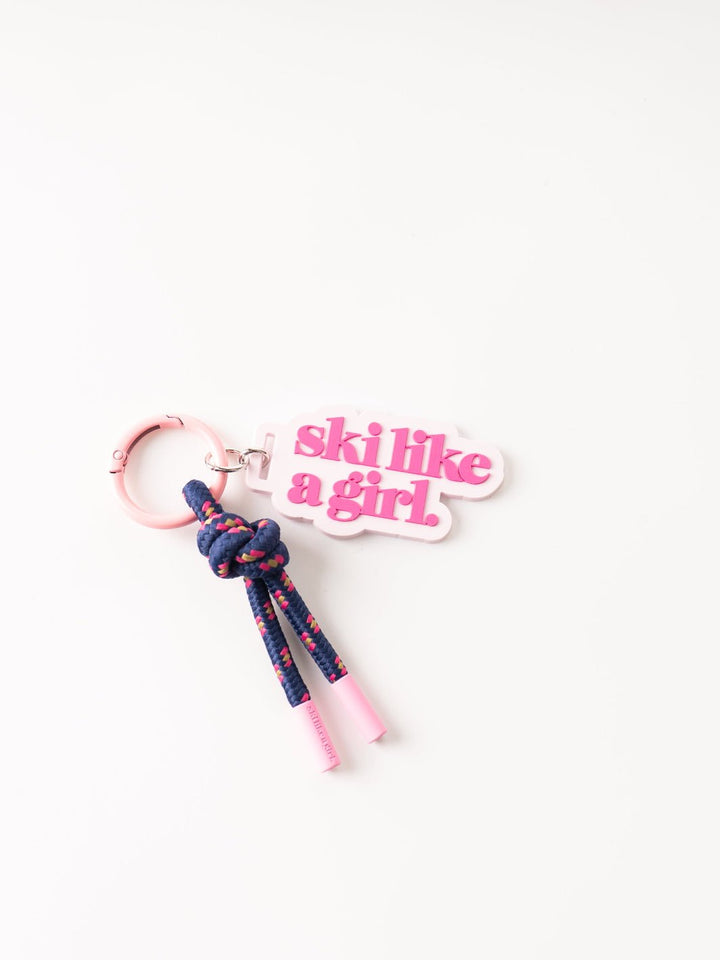 Ski Like a Girl Ski Laps Bag Charm - Heyday