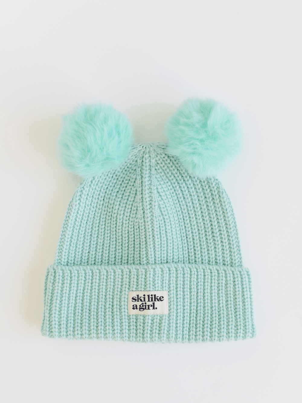 Ski Like A Girl Toddler Powder Cub Arctic Beanie - Heyday