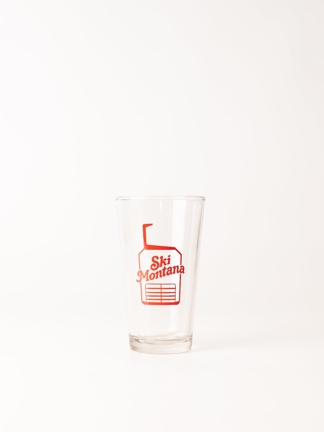Ski Montana Pint Glass - Heyday