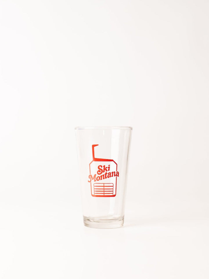 Ski Montana Pint Glass - Heyday