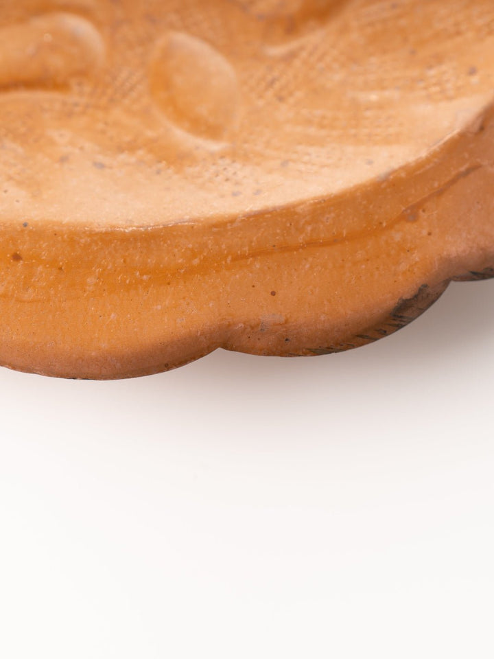 Small Embossed Metal Scalloped Tray - Heyday