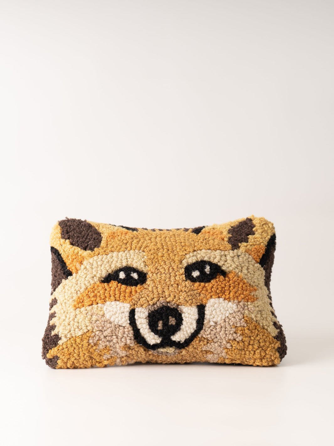 Small Fox Face Wool Hook Pillow - Heyday