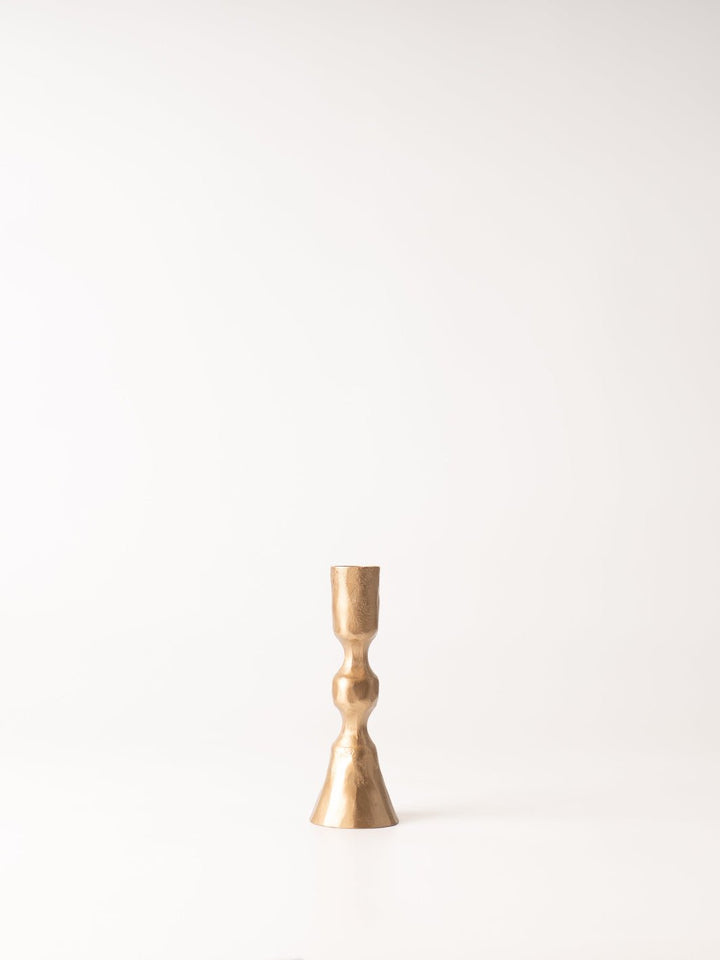 Small Gold Iron Taper Holder - Heyday