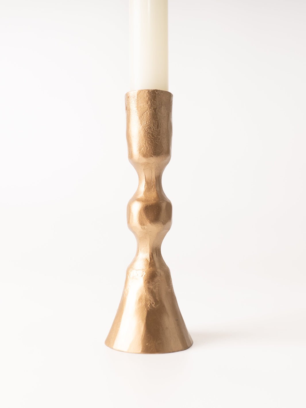 Small Gold Iron Taper Holder - Heyday