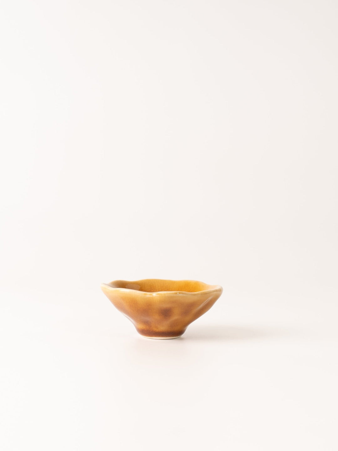 Small Honeyed Fluted Dish - Heyday