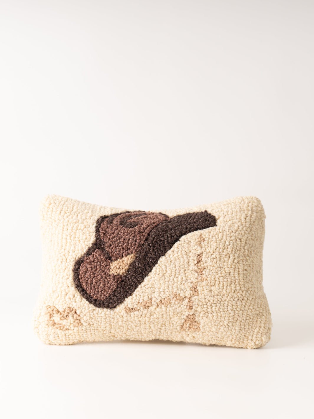 Small Howdy Ma'am Wool Hook Pillow - Heyday