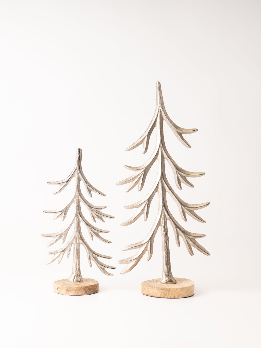 Small Silver Metal Tree - Heyday