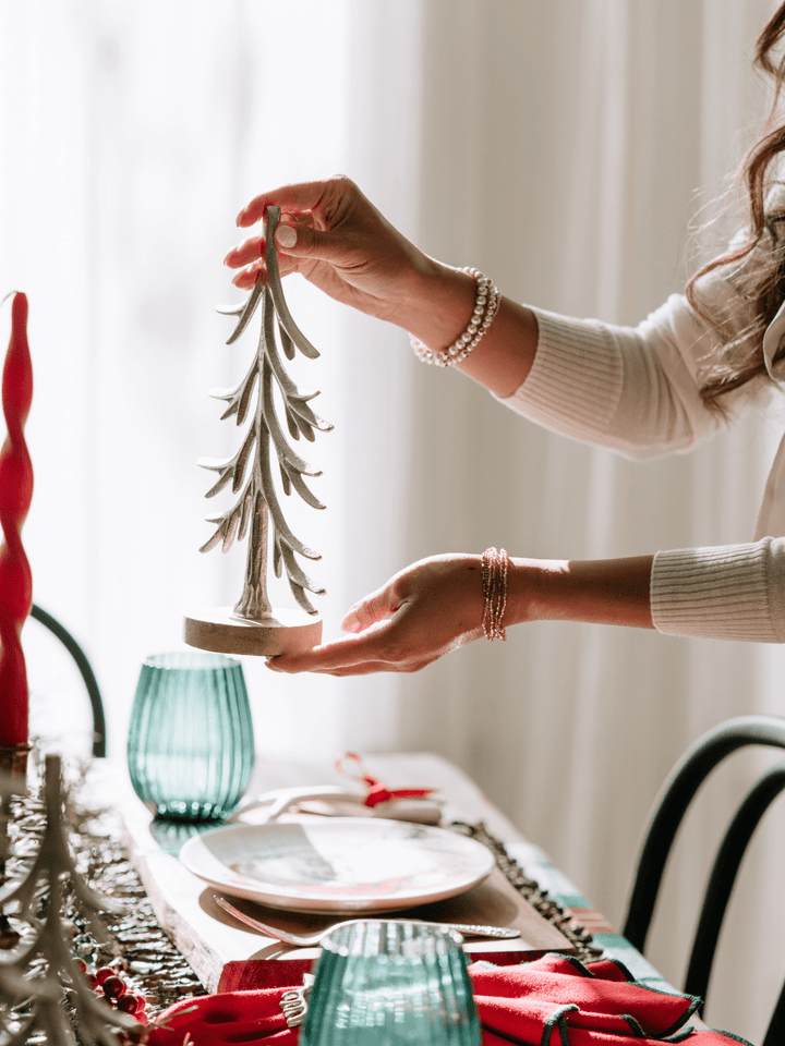 Small Silver Metal Tree - Heyday