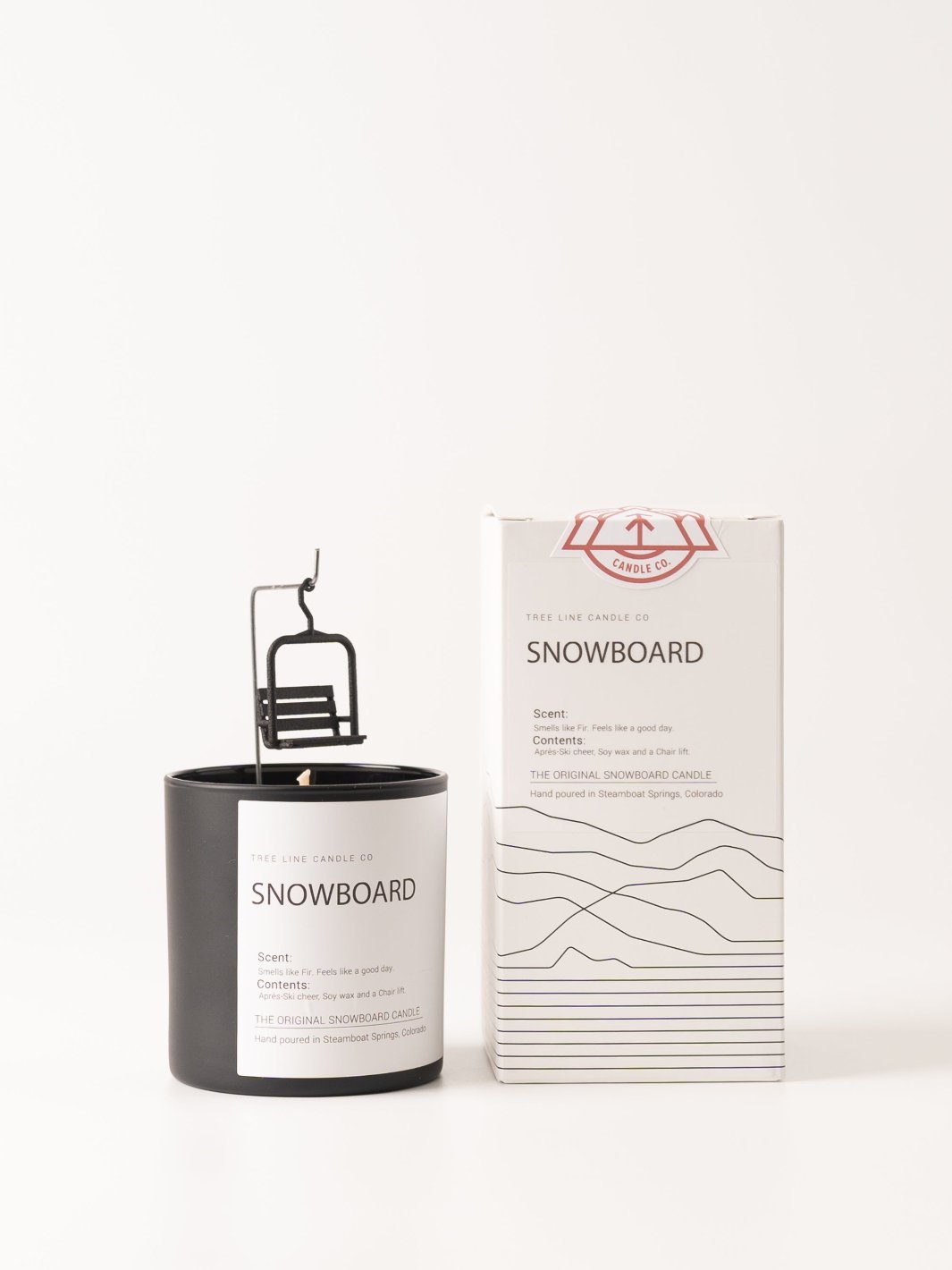 Snowboard Candle - Heyday