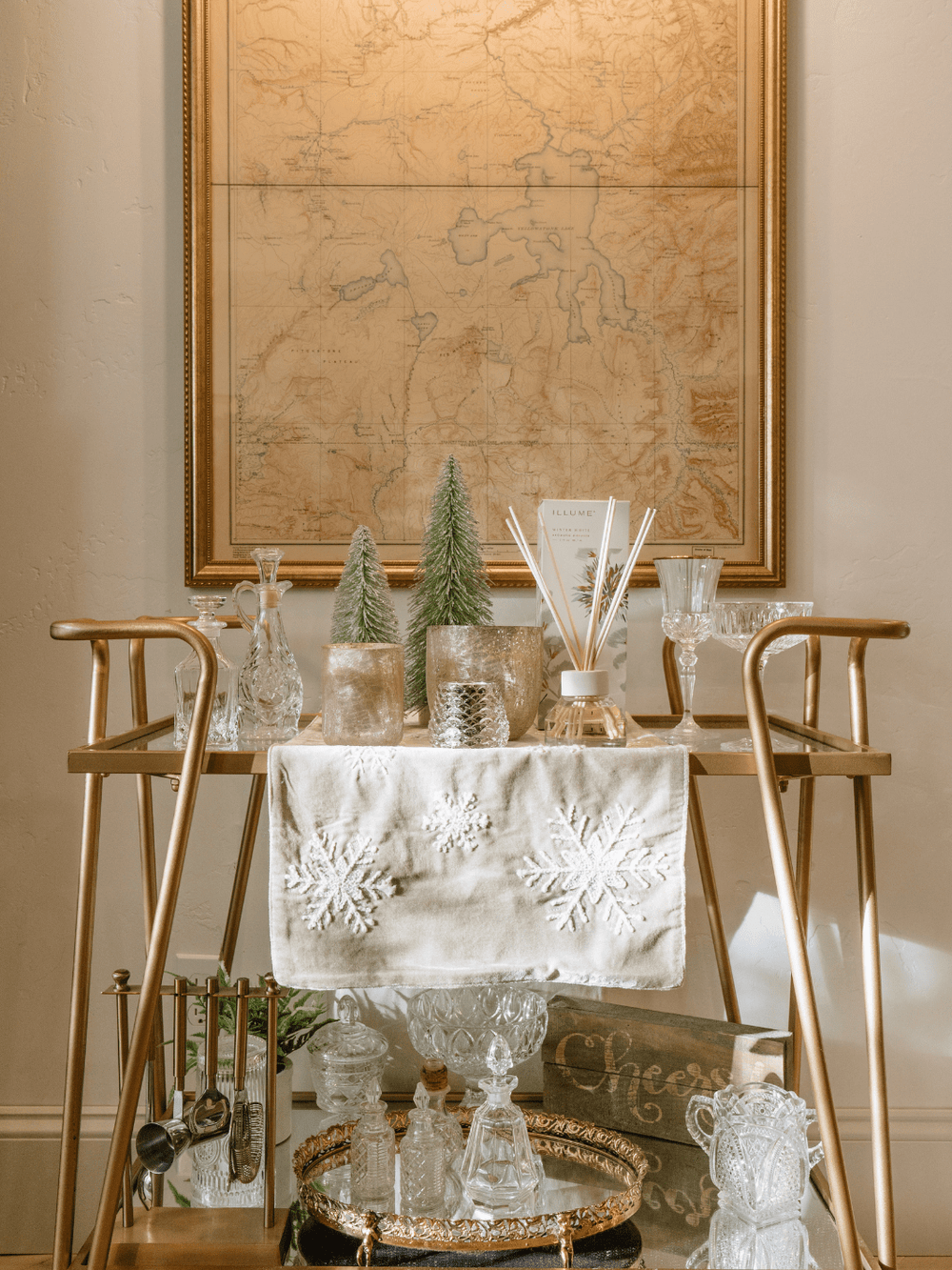 Snowflake Table Runner - Heyday