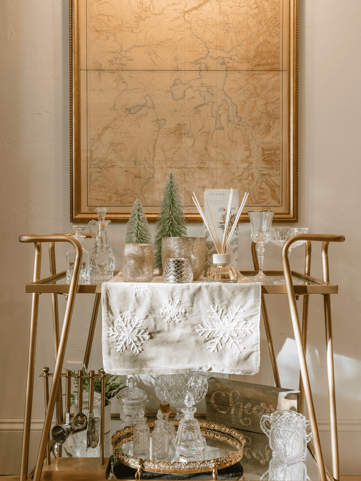 Snowflake Table Runner - Heyday