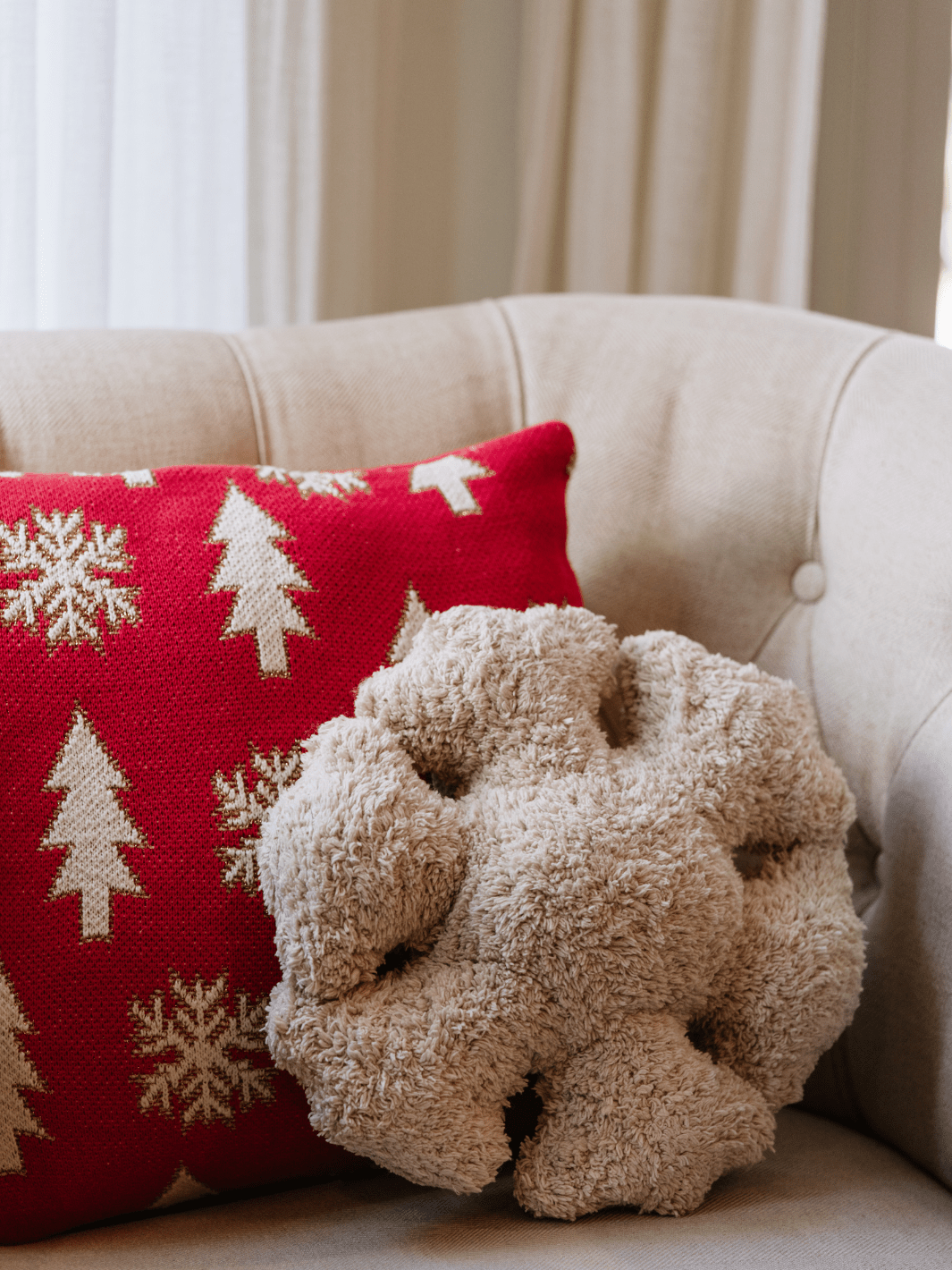 Snowflake Throw Pillow - Heyday