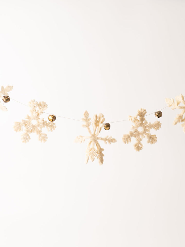 Snowflake Wool Garland - Heyday