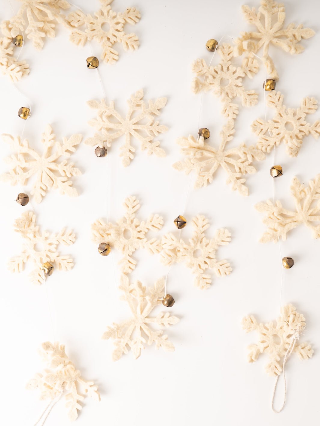 Snowflake Wool Garland - Heyday