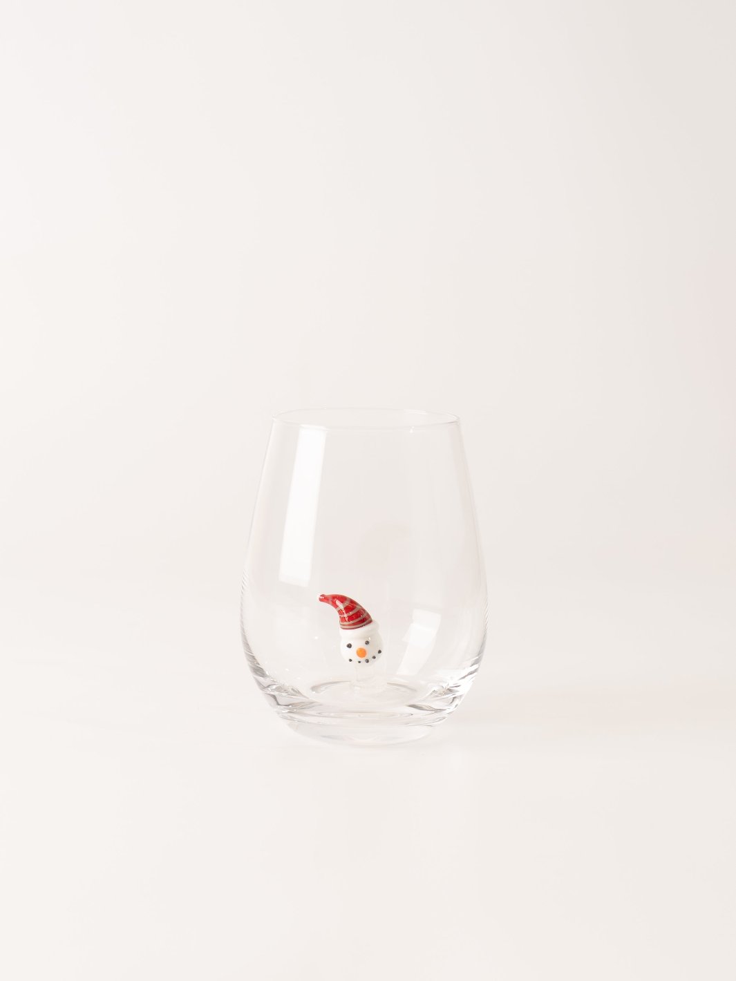 Snowman Stemless Wine Glass - Heyday