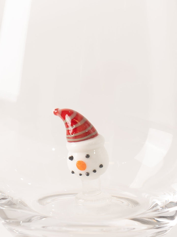 Snowman Stemless Wine Glass - Heyday