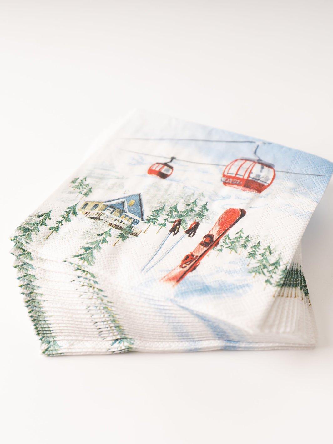 Snowy Holidays Cocktail Napkins - Heyday