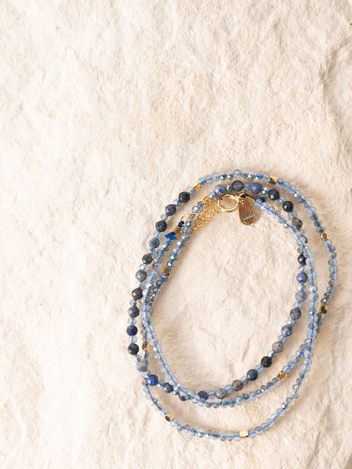 Sodalite Necklace and Bracelet - Heyday