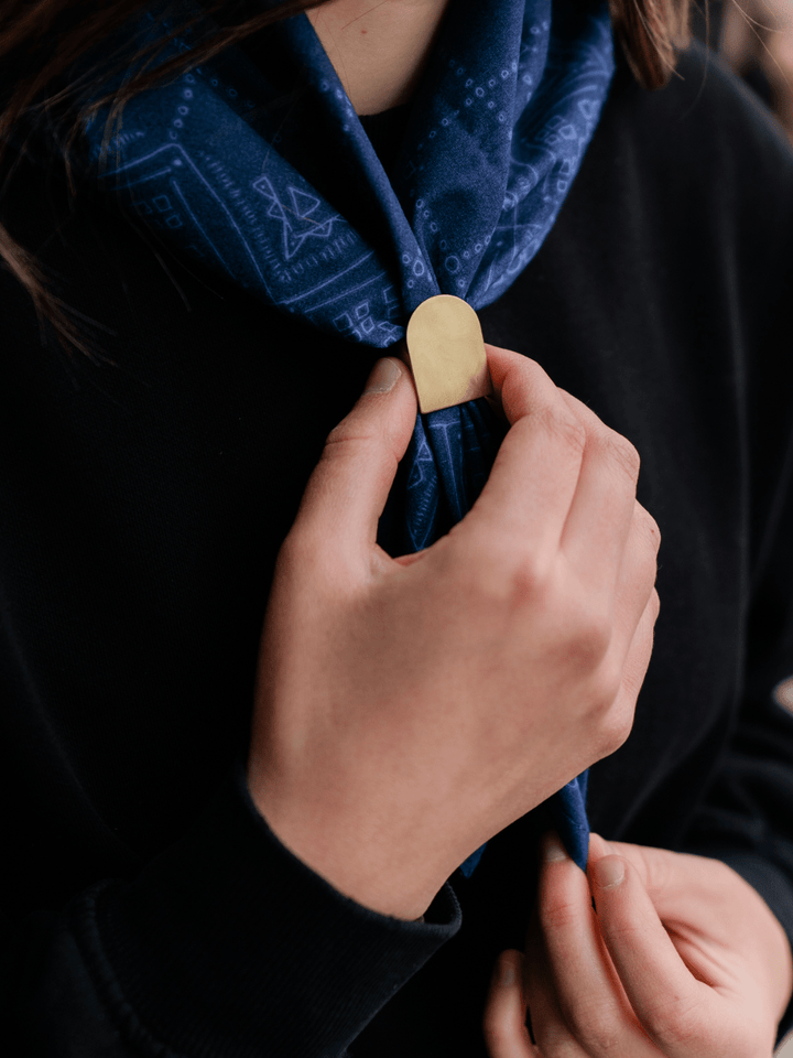 Soiree Adjustable Brass Ring - Heyday