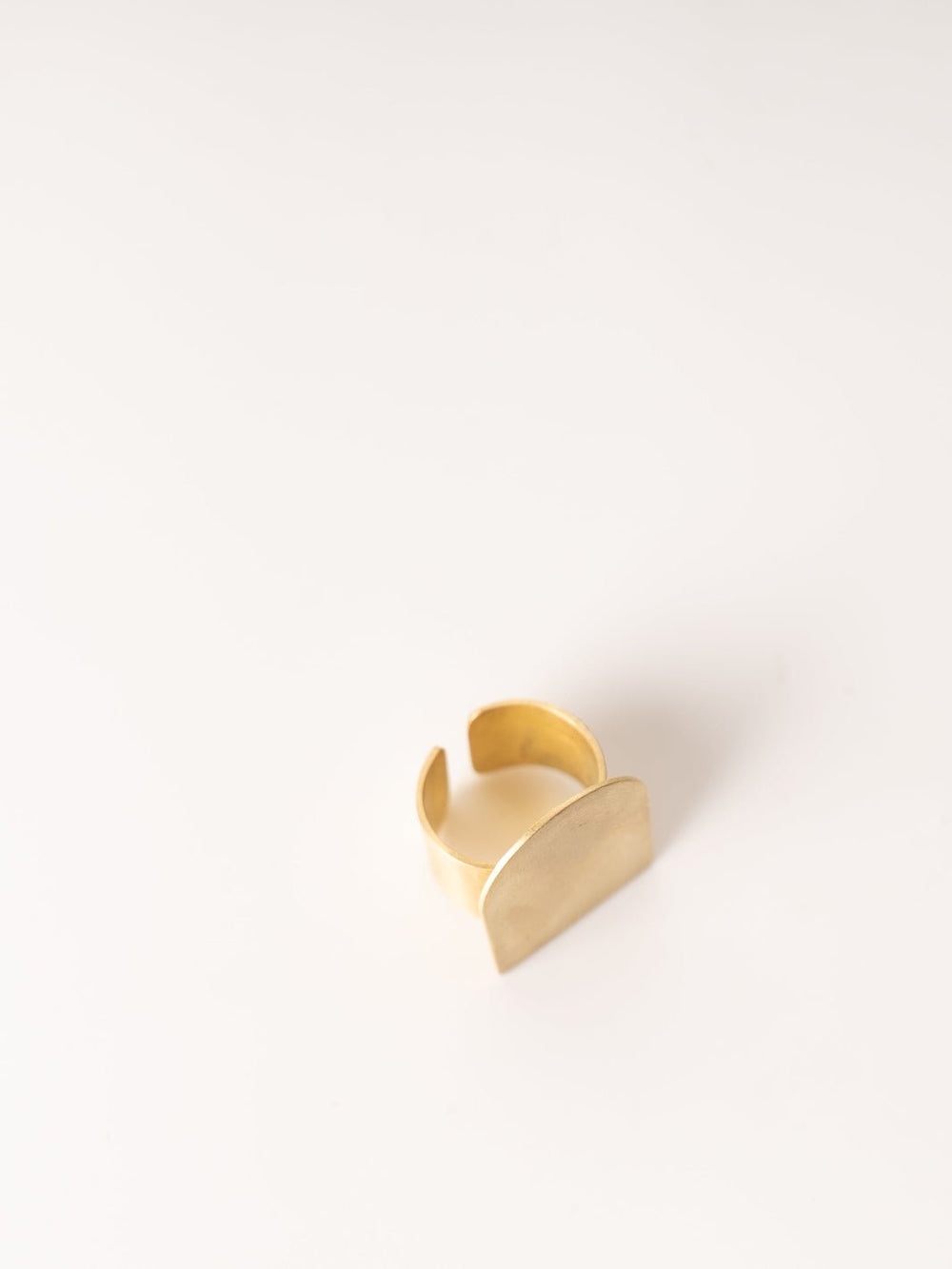 Soiree Adjustable Brass Ring - Heyday